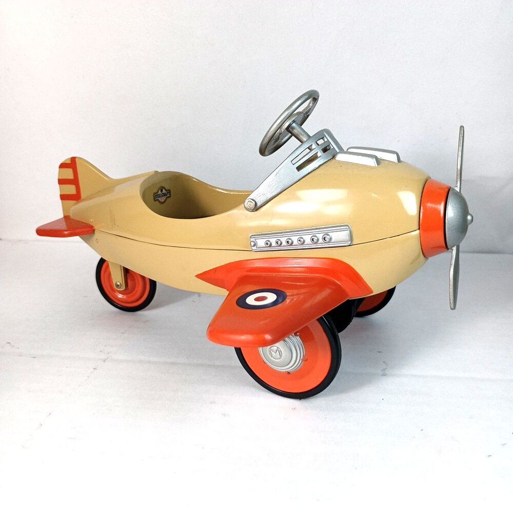 VTG 1994 Hallmark Kiddie Car Classics 1941 Steelcraft‎ Spitfire Airplane Murray